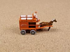 OLD VINTAGE LESNEY MATCHBOX # 7 HORSE DRAWN MILK FLOAT