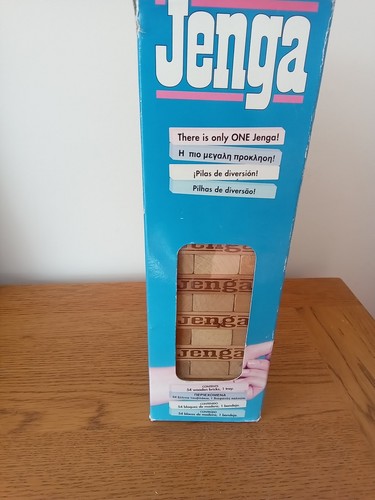 Jenga wooden block - wooden,