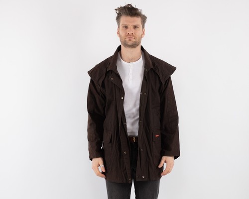 90s williams waxed jacket - williams,