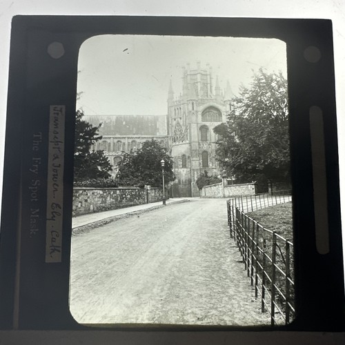 Antique magic lantern slide - antique,