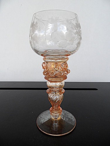 Antique bohemian moser art - bohemian,
