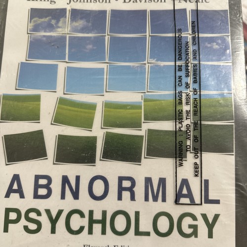 Brand new abnormal psychology - brand,