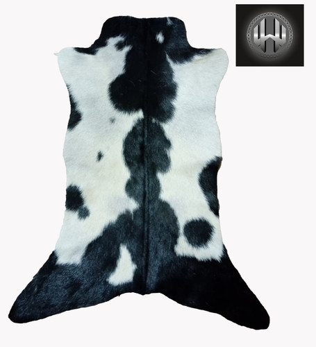 Goat hide rug - natural,