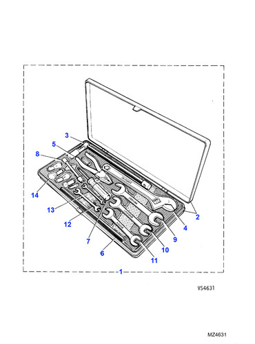 Jaguar genuine spanner - jaguar,