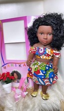 Black African Doll 45cm 