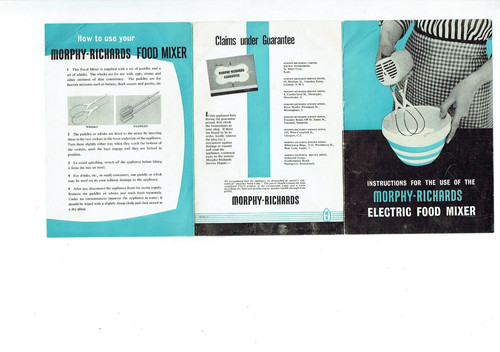 Vintage instructions - vintage,