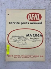 Gehl MA206A Quick Switch Mower