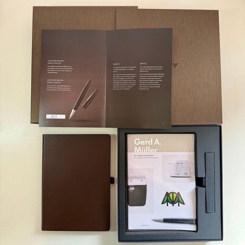 Lamy 2000 fountain - fountain, brown