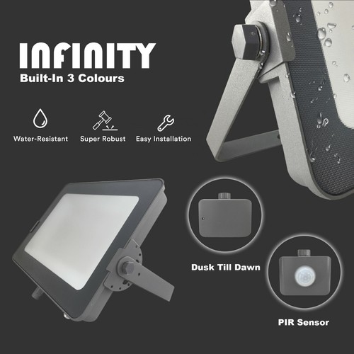 Led floodlights tri - led, tri-colours