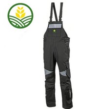 Genuine John Deere Bib & Brace - Black Cotton Rich - MCS1253100