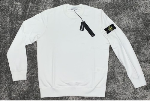 White men stone island - white, men's