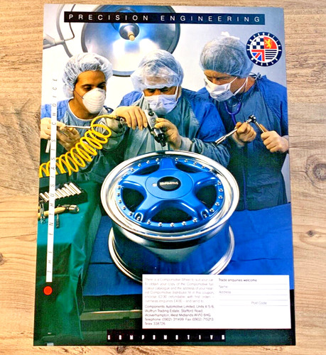 Compomotive alloy wheels - alloy, 80s