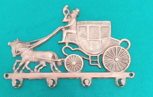Vintage ornate brass horse - vintage,