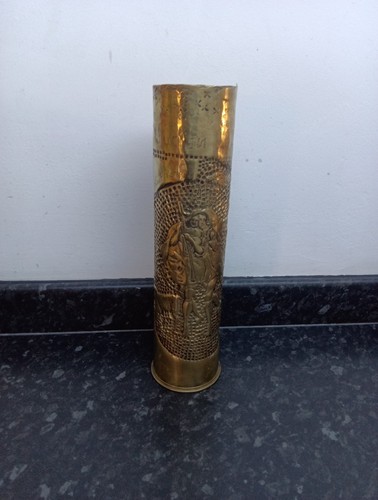 French brass shell - brass, case