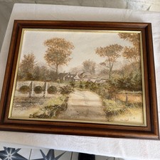 Original Oil Signed Oil On