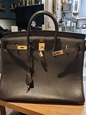 HERMÈS Birkin 40 Togo  Dark