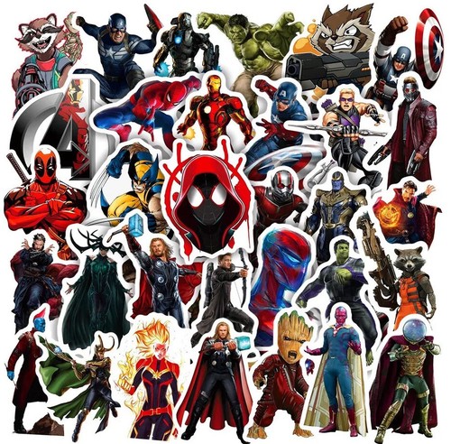 Marvel stickers hydro - hydro, flask
