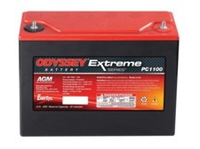 Odyssey PC1100 12V 45Ah 500A AGM Starter battery pure lead ER40