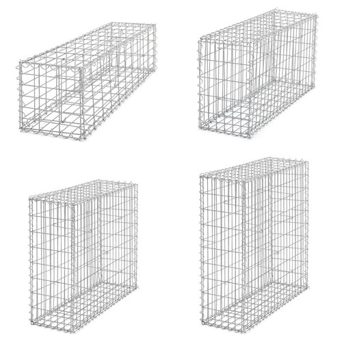 Galvanized steel gabion basket - gabion,