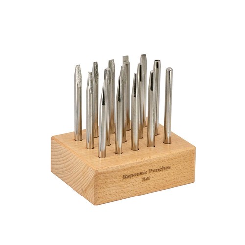 Repousse punches tool - -, 15