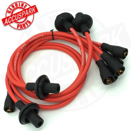Accuspark 8mm red - silicon, high
