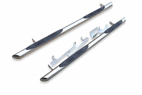 Chrome side bars 4 - 3", +