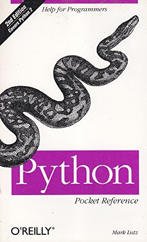 Python pocket reference - pocket,