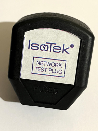Isotek network test - network, plug