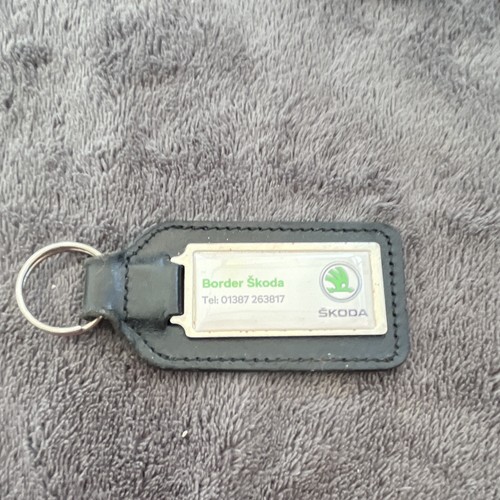Border skoda keyring - skoda,