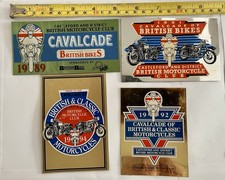 British Bike Rally Badges -