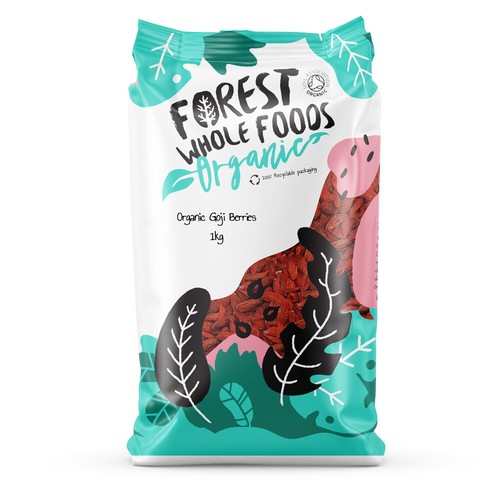 Organic goji berries forest - berries,