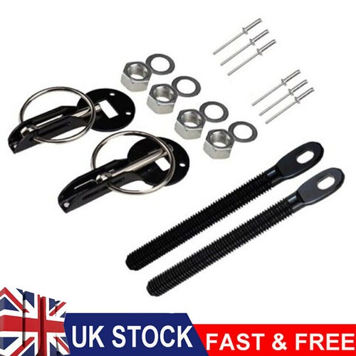 Universal black car bonnet - universal,