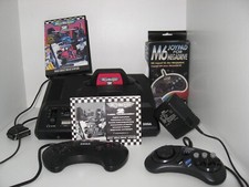 Sega Mega Drive Console with 2 Contollers  & Micro Machines 2, as new, Game.Incl