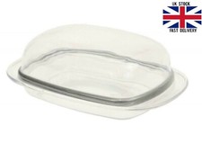 New Clear Plastic Butter Dish Container Box with Lid High Quality Fast Delivery
