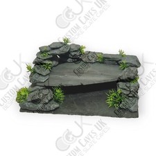 Leopard Gecko Slate Hide, Small Reptile, Basking Point- made to order 