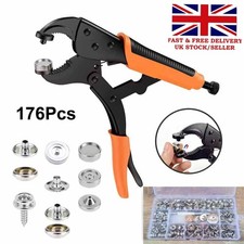 176pcs Heavy Duty Snap