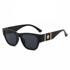 Versace Men's Classic Square Sunglasses Stylish Women's sunglasses with Box