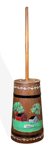 Vintage handpainted unwaxed - handpainted,,