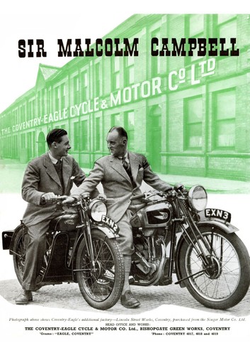1939 coventry eagle motorcycle - 1939,