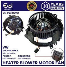 HEATER BLOWER MOTOR FAN FOR VW GOLF MK7 MK8 PASSAT 3G2 TIGUAN MK2 5Q2819021A RHD