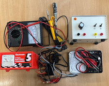 Micronta Volt Meter Battery Charger Soldering Iron AC DC