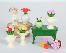 Sylvanian Flower Vase, Bouquet florist garden Miniature Blooming Calico Critters