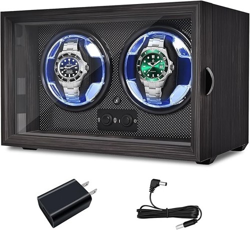 Luxury dual watch winder - winder, for