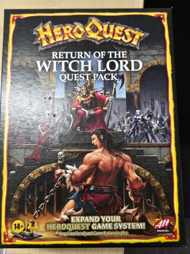 Avalon hill heroquest return - heroquest,