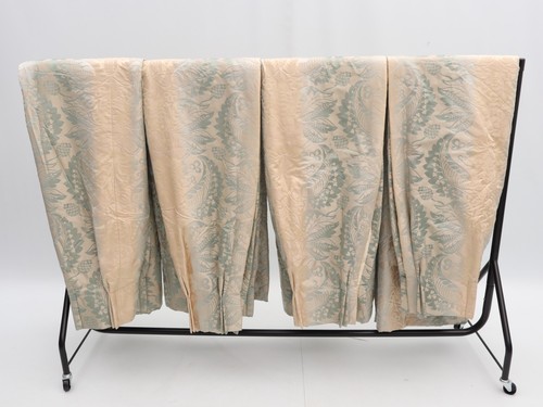 Faux silk interlined - faux, curtains