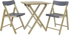 Tramontina Potenza Balcony Set, 3 Pieces, Bistro Set, Table with 2 Chairs