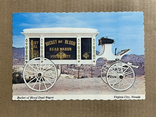 Postcard virginia city - virginia, nv