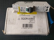 Square D B20 rcbo SQOR120BO3 AC type 