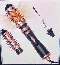 Rotating Hair Dryer Brush, OKWRAP 3-in-1 Hair Dryer Brush, 360° Rotating Hot Air