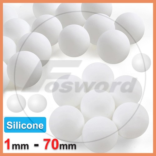 White silicone balls ø1mm - balls,
